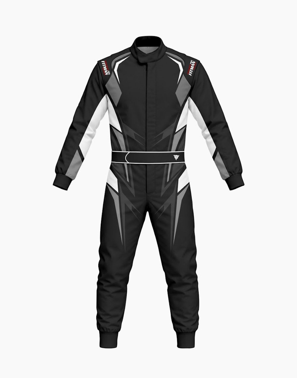 Fitman Onyx Grey Kart Racing Suit