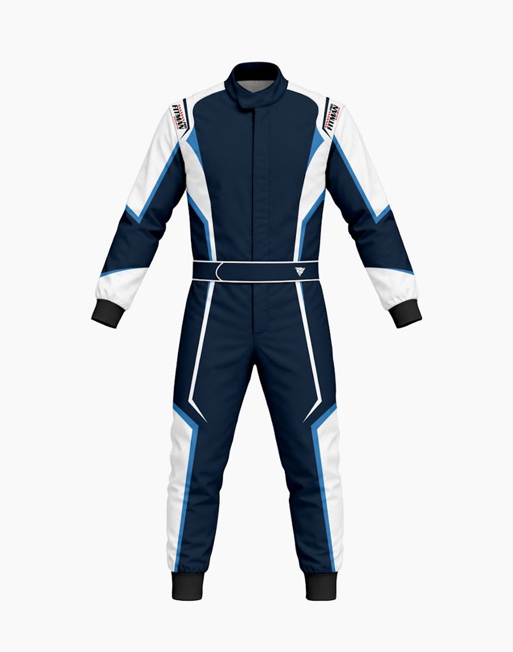 Fitman Navy Blue Kart Racing Suit