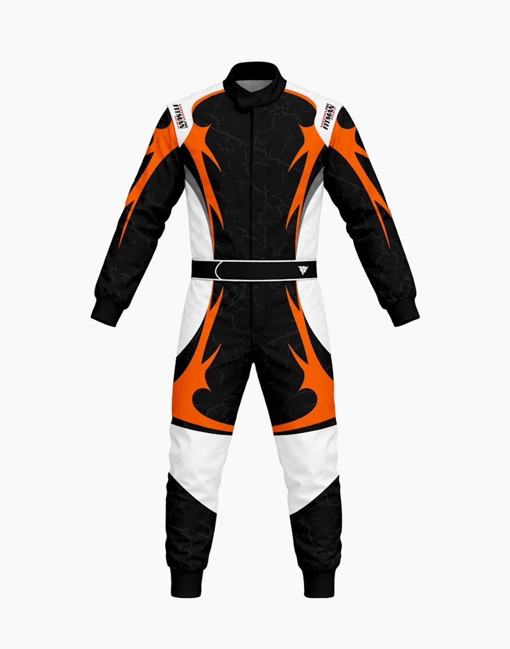 Fitman Inferno Orange Kart Racing Suit